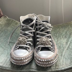 Nan-Ku couture sneakers.